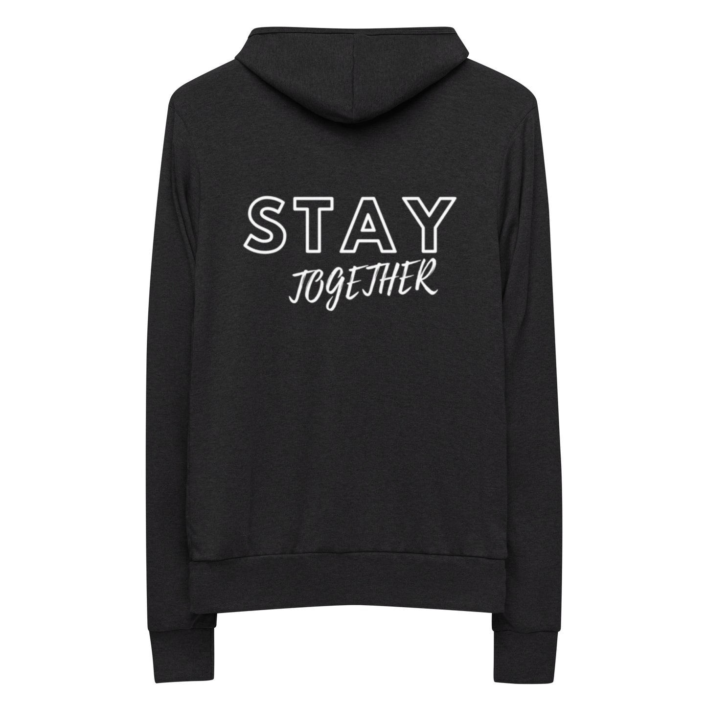 RAVE OR DIE, STAY TOGETHER (slim fit) - Couple Unisex zip hoodie